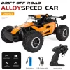 New RC Car 1:16 2.4Gh 20KM/H Model With LED Lights 2WD Off-road Remote Control Climbing Vehicle Outdoor Cars Drift Toys Boy Gift - Color : DK087 Orange 1B FB